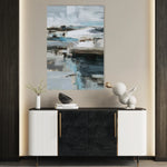 Abstract 2004 Canvas Art 60 x 40 cm / Black