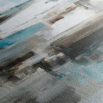 Abstract 2004 Canvas Art 60 x 40 cm / Black