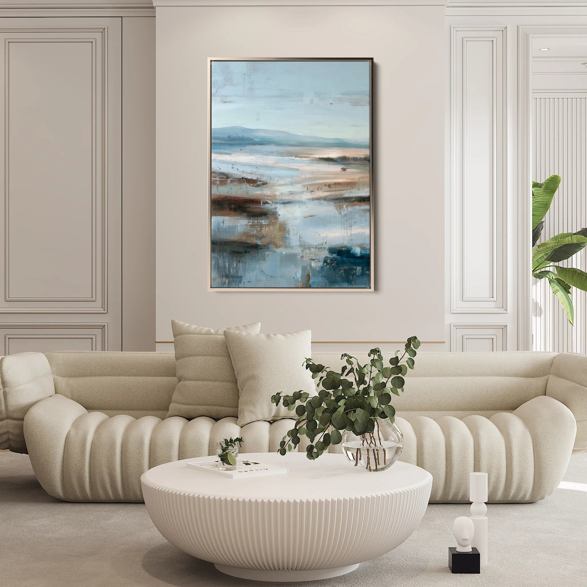 Abstract 2006 Canvas Art 60 x 40 cm / Black