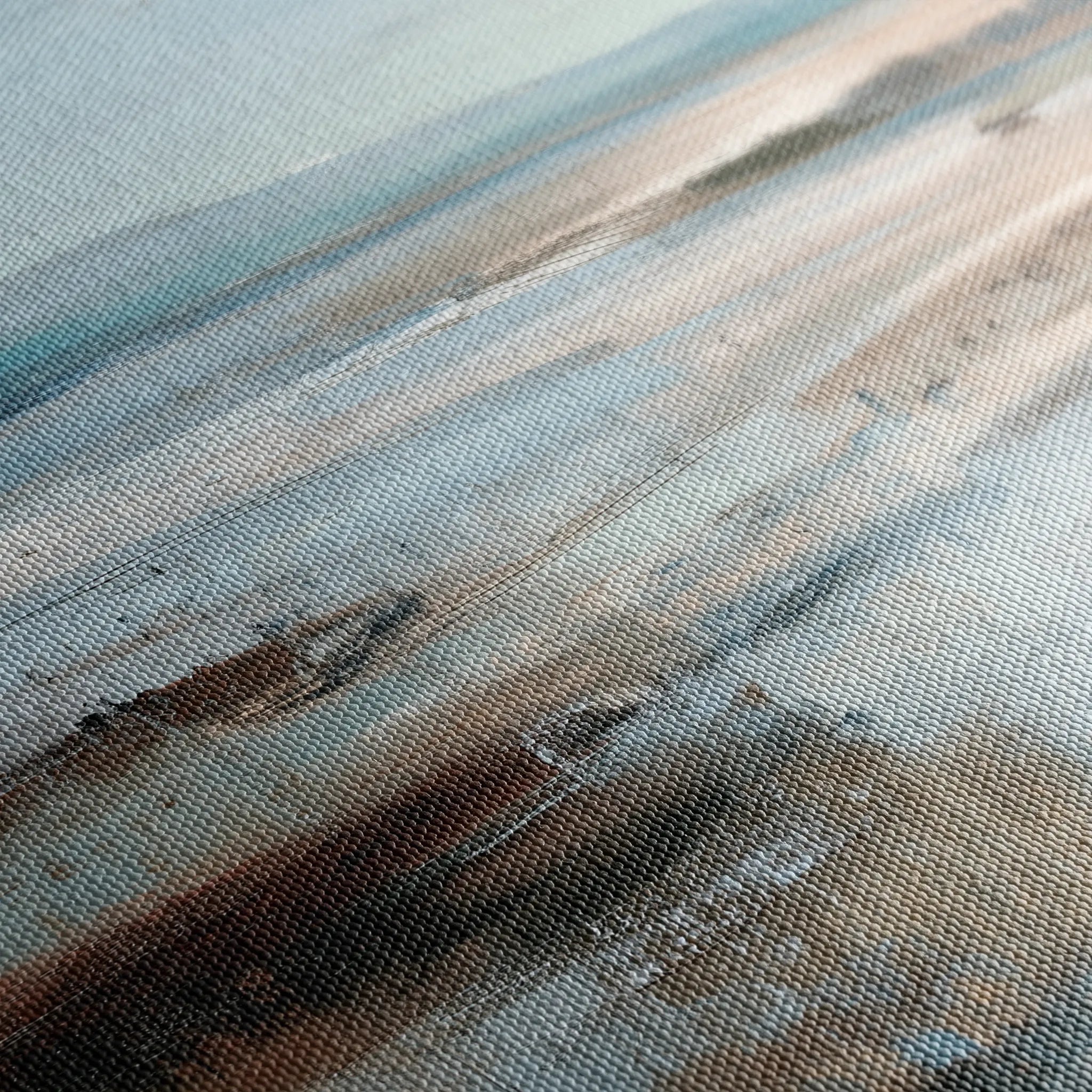 Abstract 2006 Canvas Art 60 x 40 cm / Black