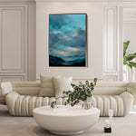 Abstract 2007 Canvas Art 60 x 40 cm / Black