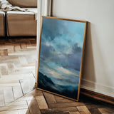 Abstract 2007 Canvas Art 60 x 40 cm / Black