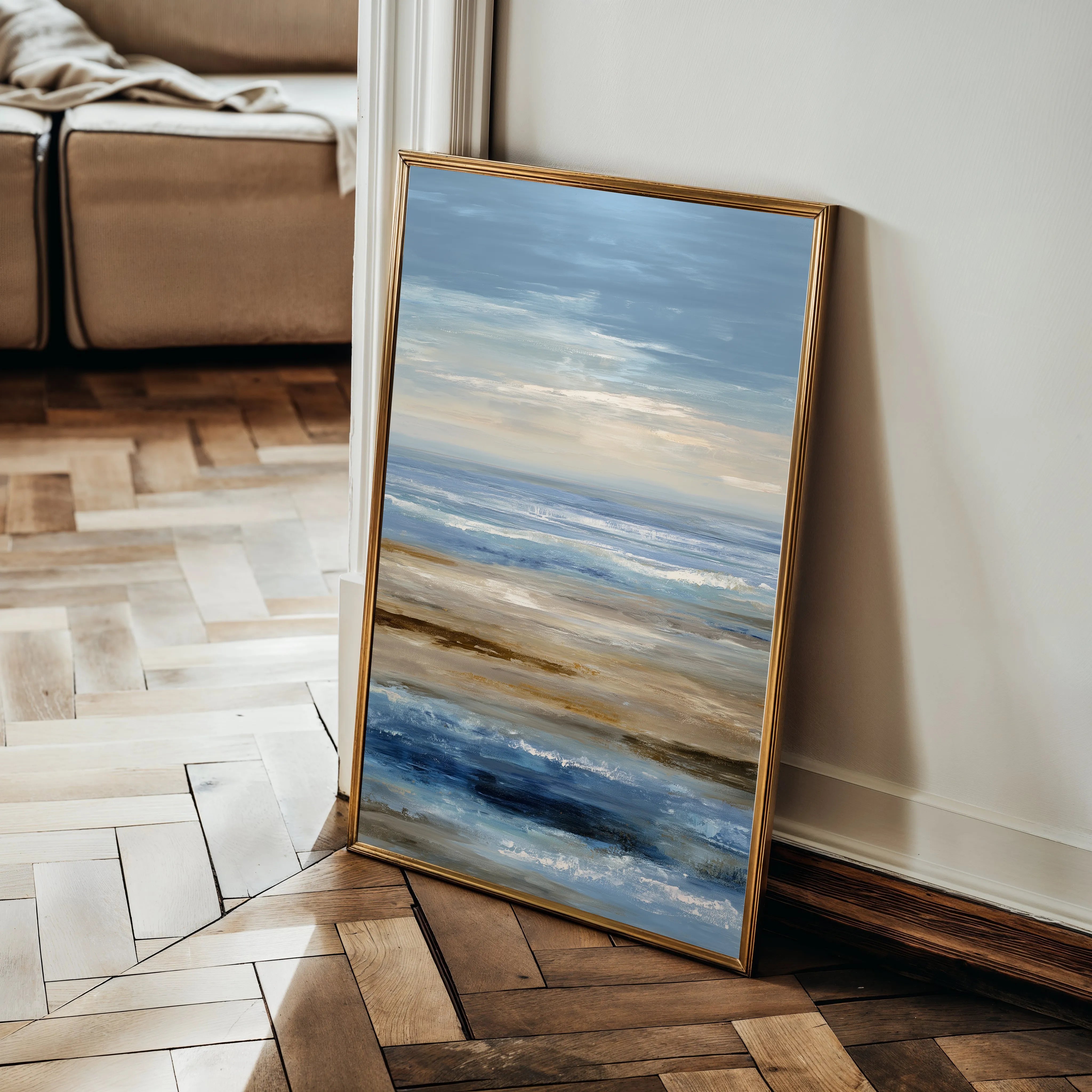 Abstract 2008 Canvas Art 60 x 40 cm / Black