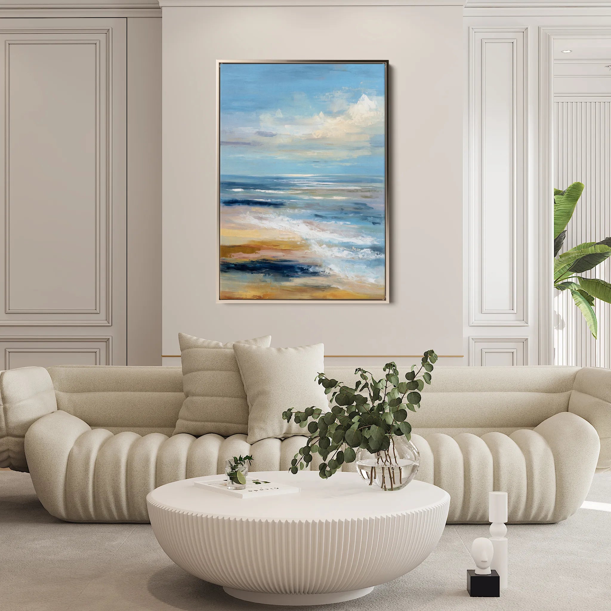 Abstract 2009 Canvas Art 60 x 40 cm / Black