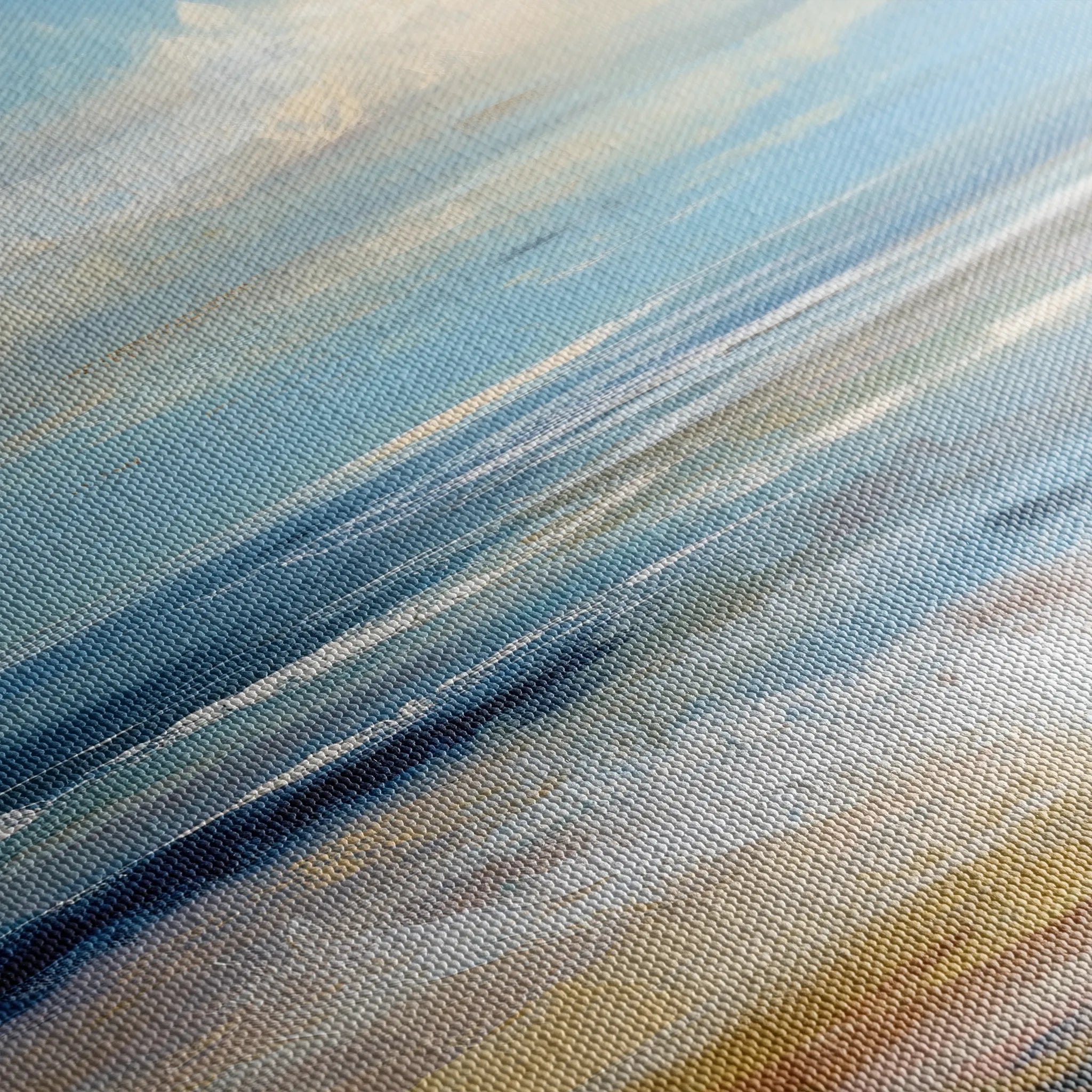 Abstract 2009 Canvas Art 60 x 40 cm / Black