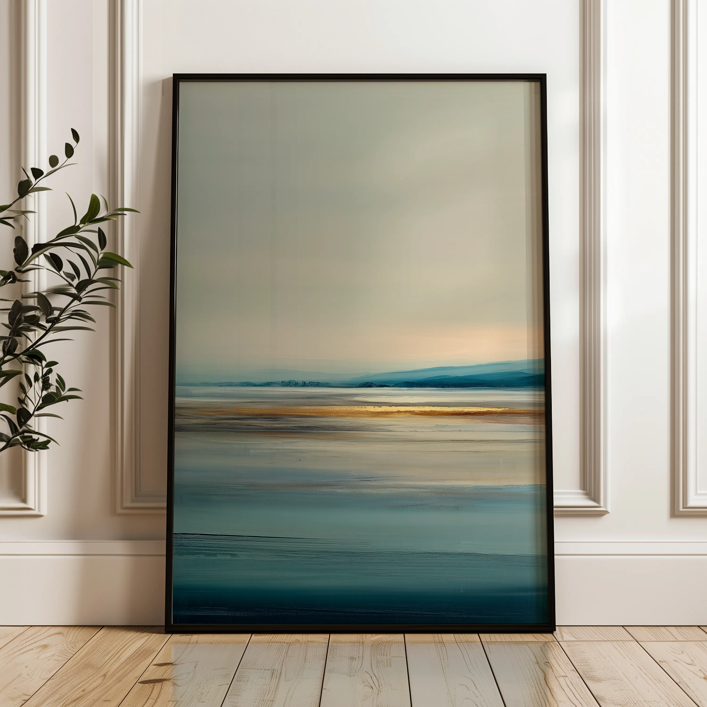Abstract 2010 Canvas Art 60 x 40 cm / Black