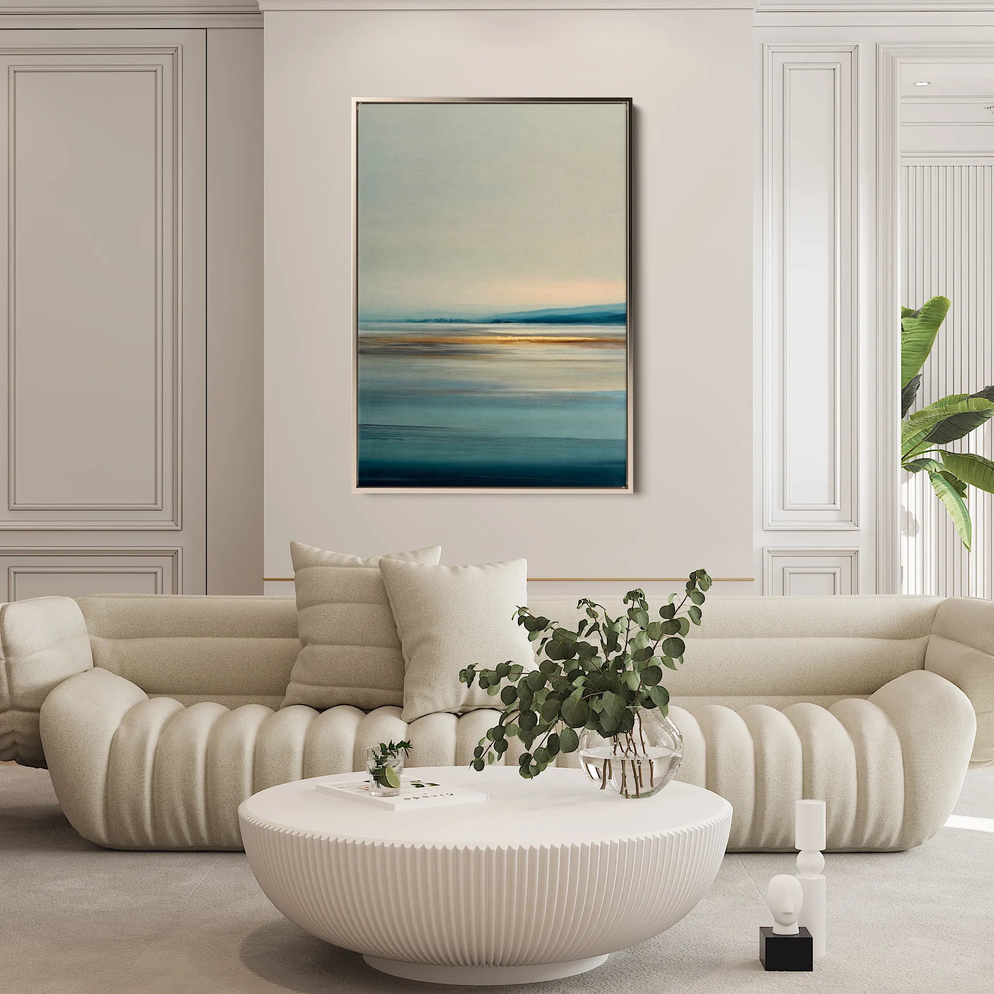 Abstract 2010 Canvas Art 60 x 40 cm / Black