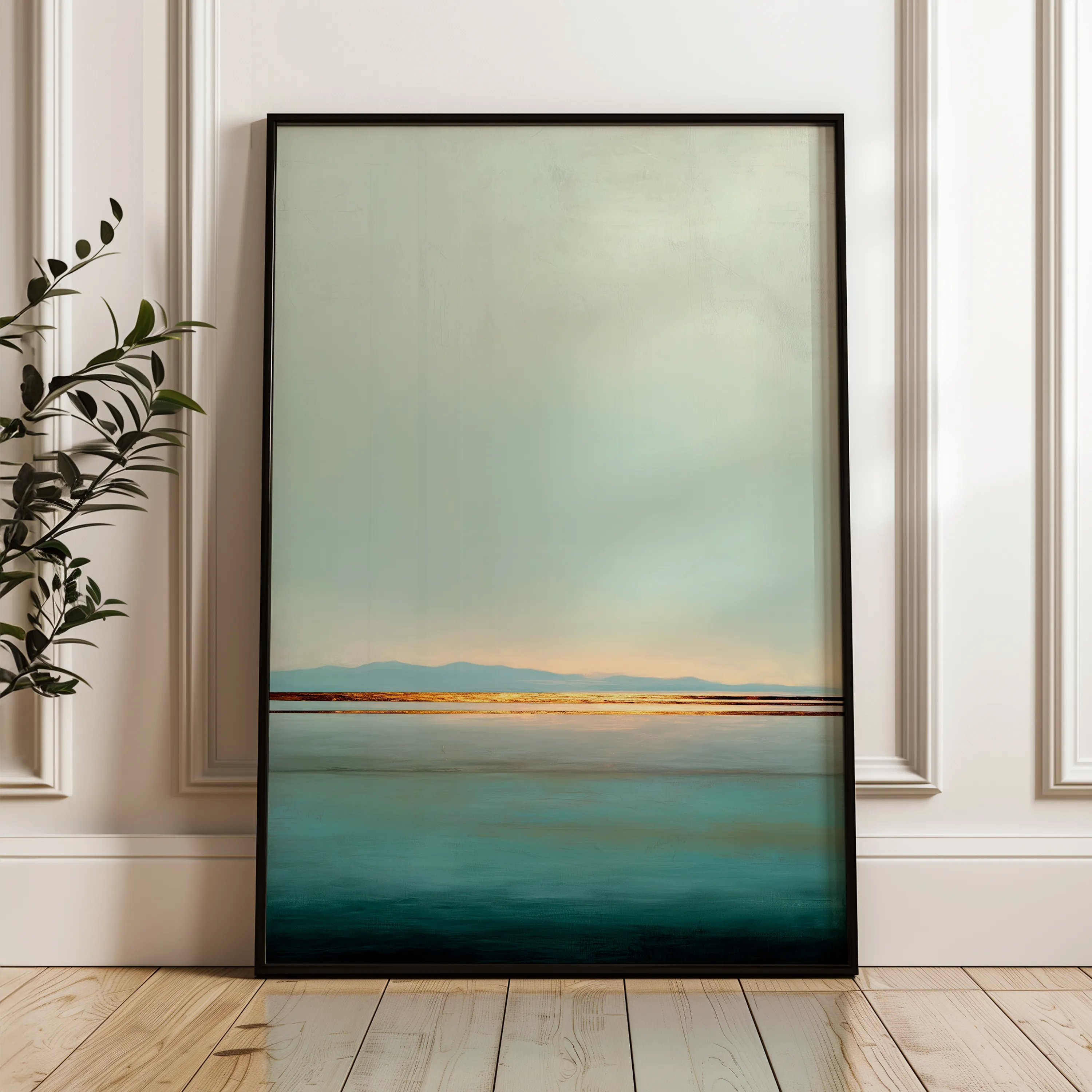 Abstract 2011 Canvas Art 60 x 40 cm / Black