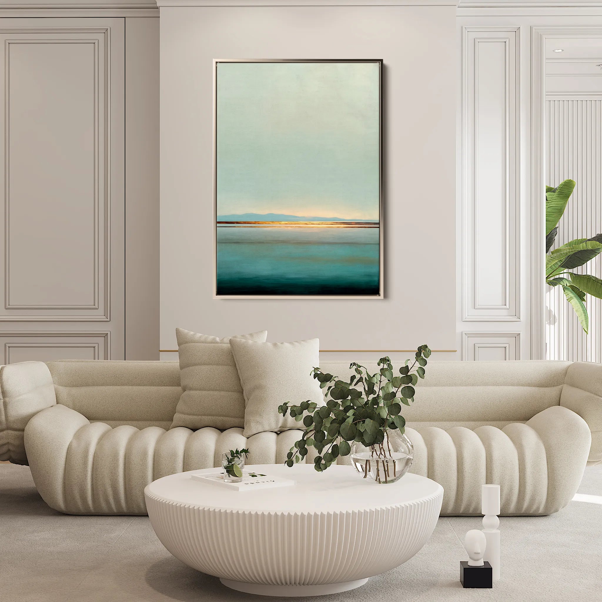 Abstract 2011 Canvas Art 60 x 40 cm / Black