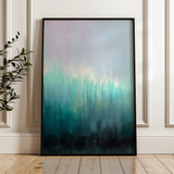 Abstract 2012 Canvas Art 60 x 40 cm / Black