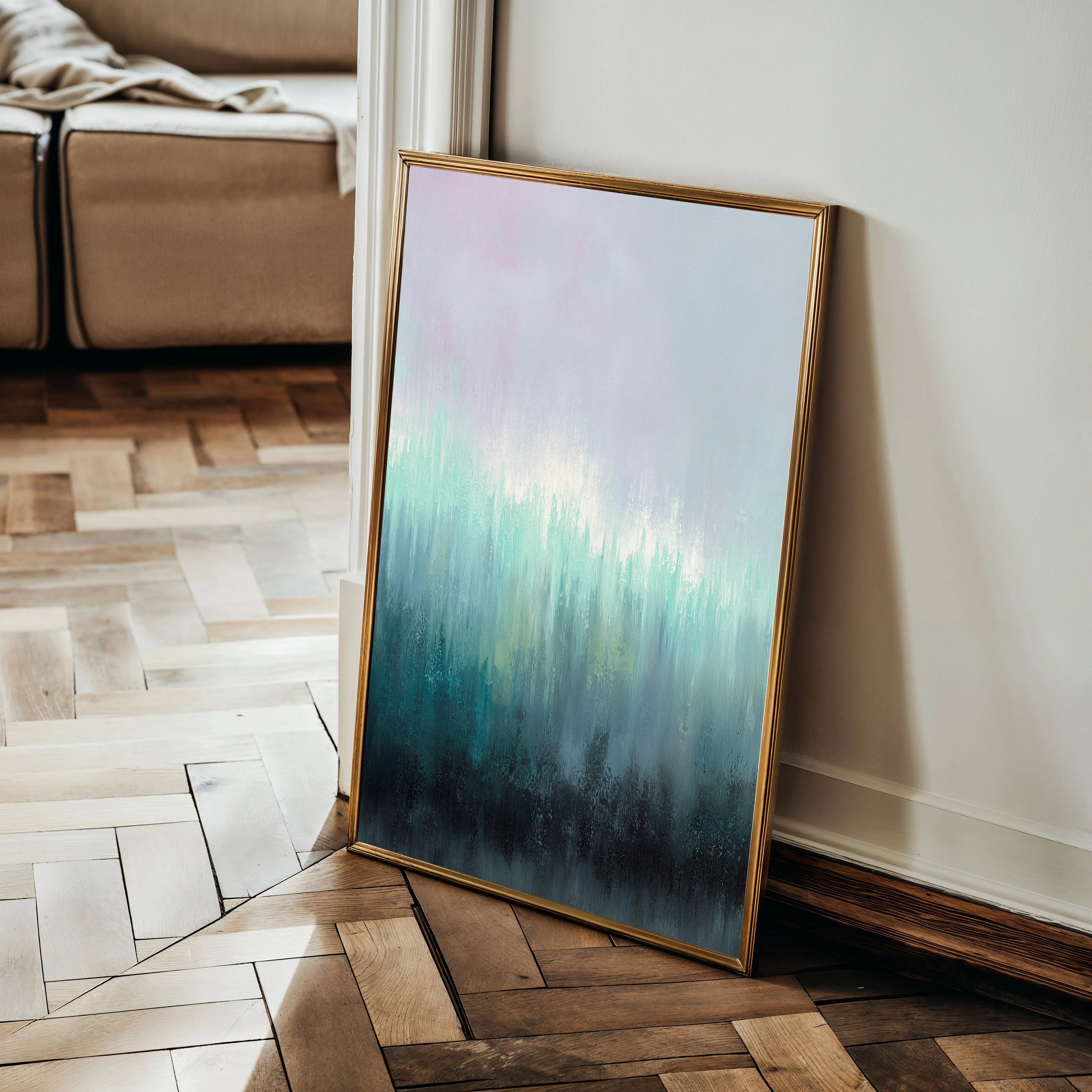 Abstract 2012 Canvas Art 60 x 40 cm / Black