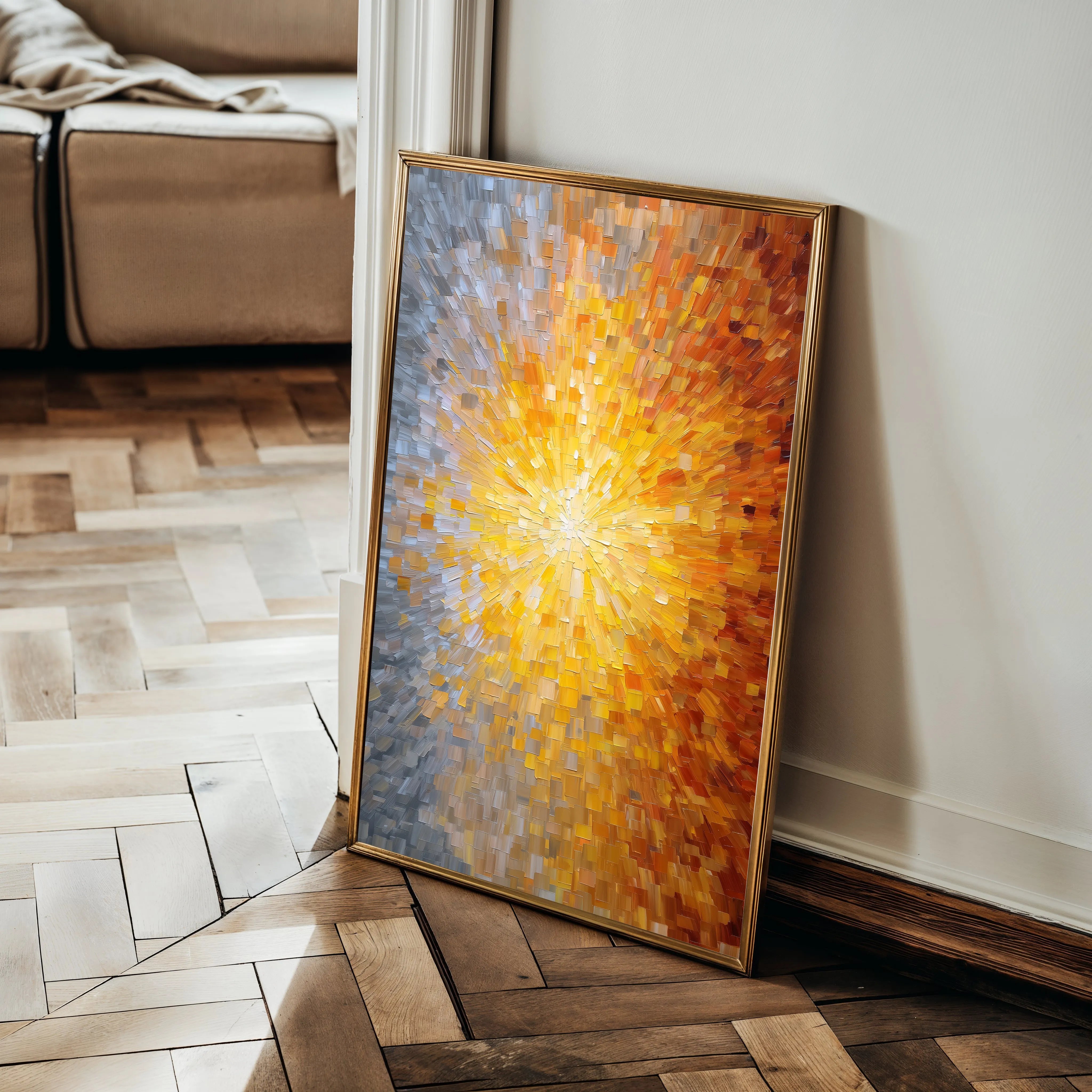 Abstract 2013 Canvas Art 60 x 40 cm / Black