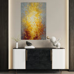 Abstract 2014 Canvas Art 60 x 40 cm / Black