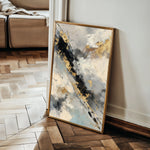 Abstract 2015 Canvas Art 60 x 40 cm / Black
