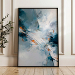 Abstract 2017 Canvas Art 60 x 40 cm / Black