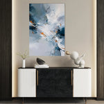 Abstract 2017 Canvas Art 60 x 40 cm / Black