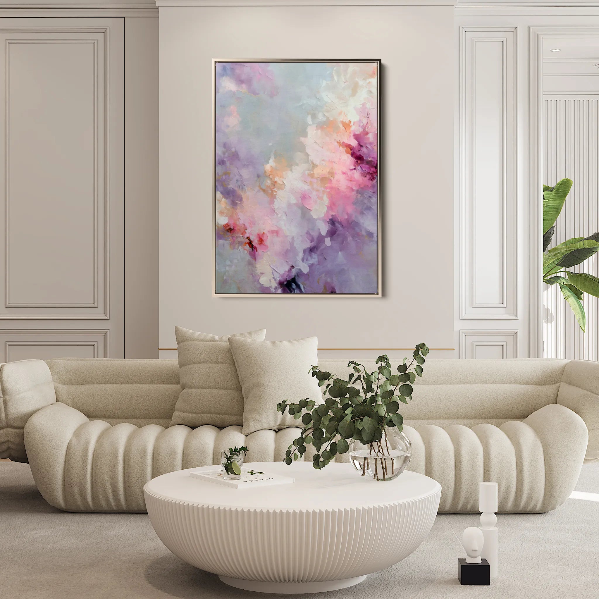 Abstract 2018 Canvas Art 60 x 40 cm / Black