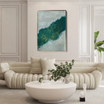 Abstract 202 Canvas Art 60 x 40 cm / Black