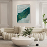 Abstract 202 Canvas Art 60 x 40 cm / Black