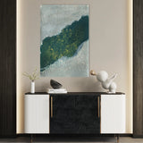 Abstract 202 Canvas Art 60 x 40 cm / Black