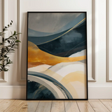 Abstract 2021 Canvas Art 60 x 40 cm / Black