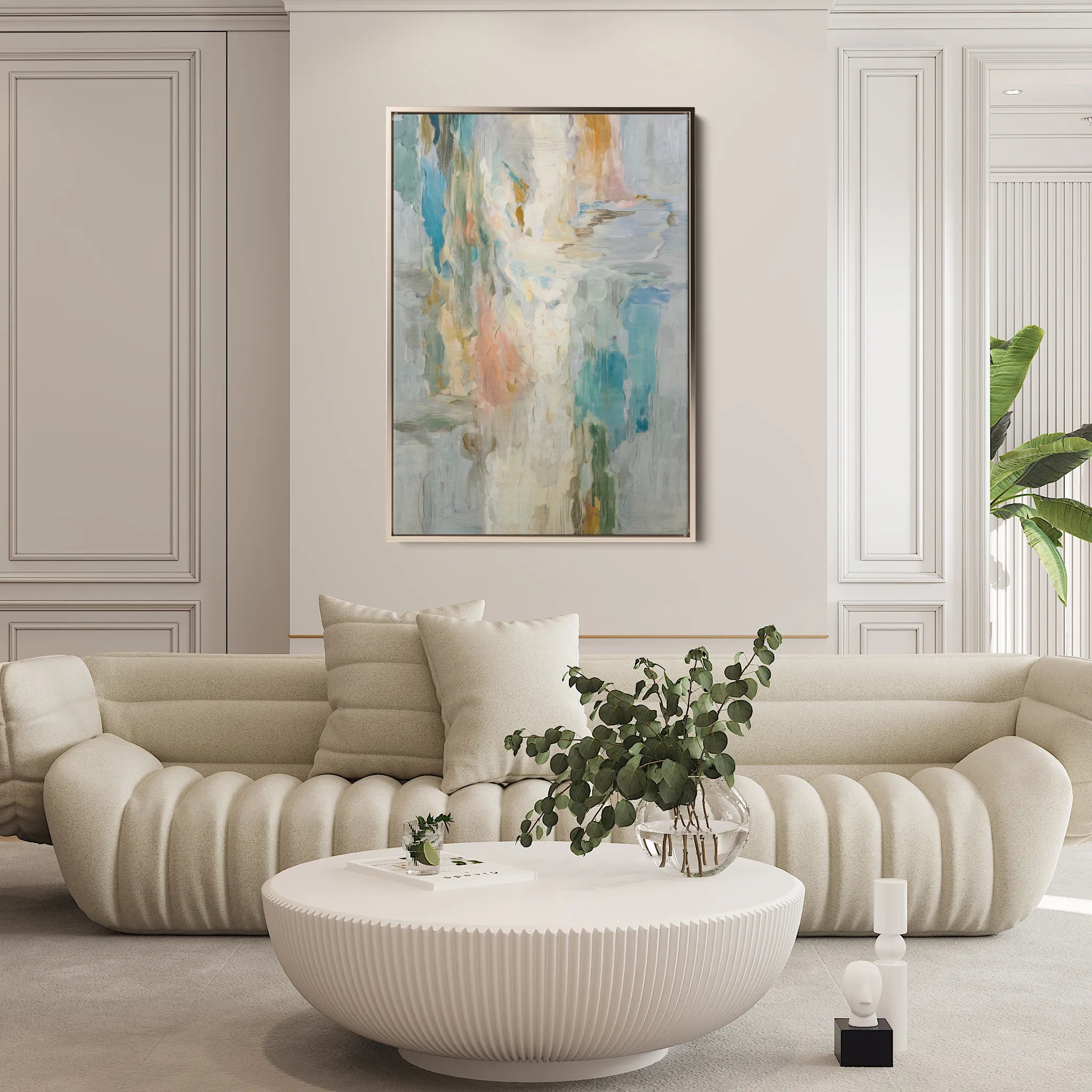 Abstract 2022 Canvas Art 60 x 40 cm / Black