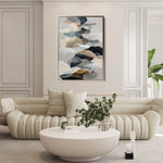Abstract 2023 Canvas Art 60 x 40 cm / Black