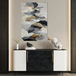 Abstract 2023 Canvas Art 60 x 40 cm / Black