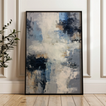 Abstract 2024 Canvas Art 60 x 40 cm / Black