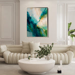 Abstract 2025 Canvas Art 60 x 40 cm / Black