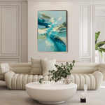 Abstract 2026 Canvas Art 60 x 40 cm / Black