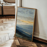 Abstract 2027 Canvas Art 60 x 40 cm / Black