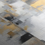 Abstract 2028 Canvas Art 60 x 40 cm / Black