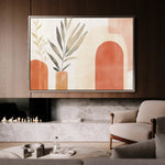 Boho 203 Canvas Art 60 x 40 cm / Black
