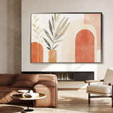 Boho 203 Canvas Art 60 x 40 cm / Black