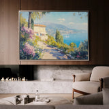 Landscape 203 Canvas Art 60 x 40 cm / Black