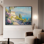 Landscape 203 Canvas Art 60 x 40 cm / Black
