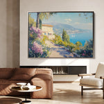 Landscape 203 Canvas Art 60 x 40 cm / Black