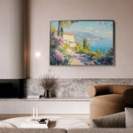Landscape 203 Canvas Art 60 x 40 cm / Black