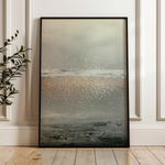 Abstract 2030 Canvas Art 60 x 40 cm / Black
