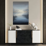 Abstract 2031 Canvas Art 60 x 40 cm / Black