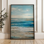 Abstract 2034 Canvas Art 60 x 40 cm / Black