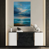 Abstract 2036 Canvas Art 60 x 40 cm / Black