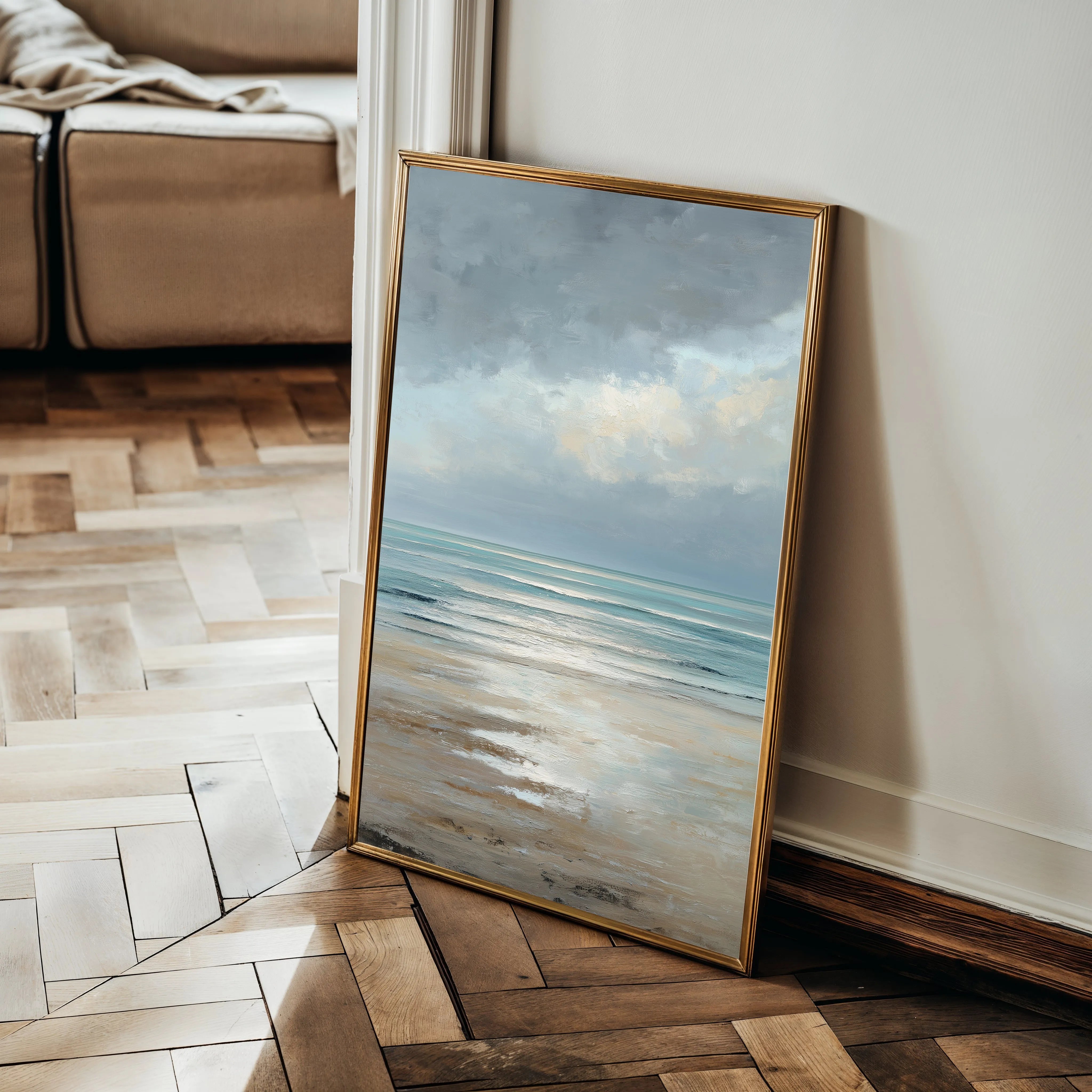 Abstract 2037 Canvas Art 60 x 40 cm / Black