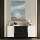 Abstract 2037 Canvas Art 60 x 40 cm / Black