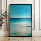 Abstract 2038 Canvas Art 60 x 40 cm / Black