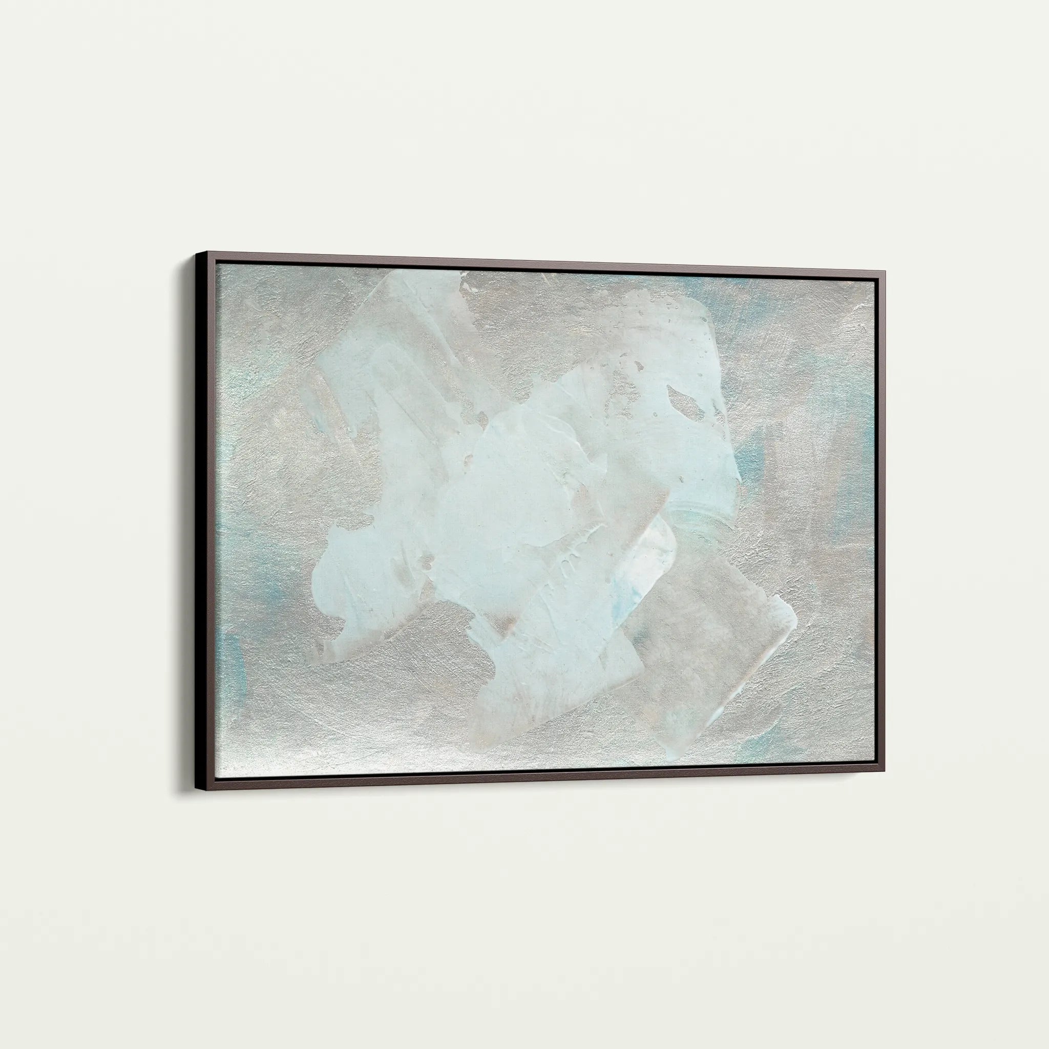 Abstract 204 Canvas Art 60 x 40 cm / Black