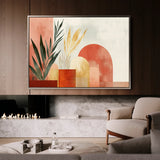 Boho 204 Canvas Art 60 x 40 cm / Black