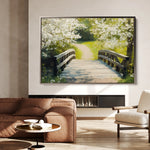 Landscape 204 Canvas Art 60 x 40 cm / Black