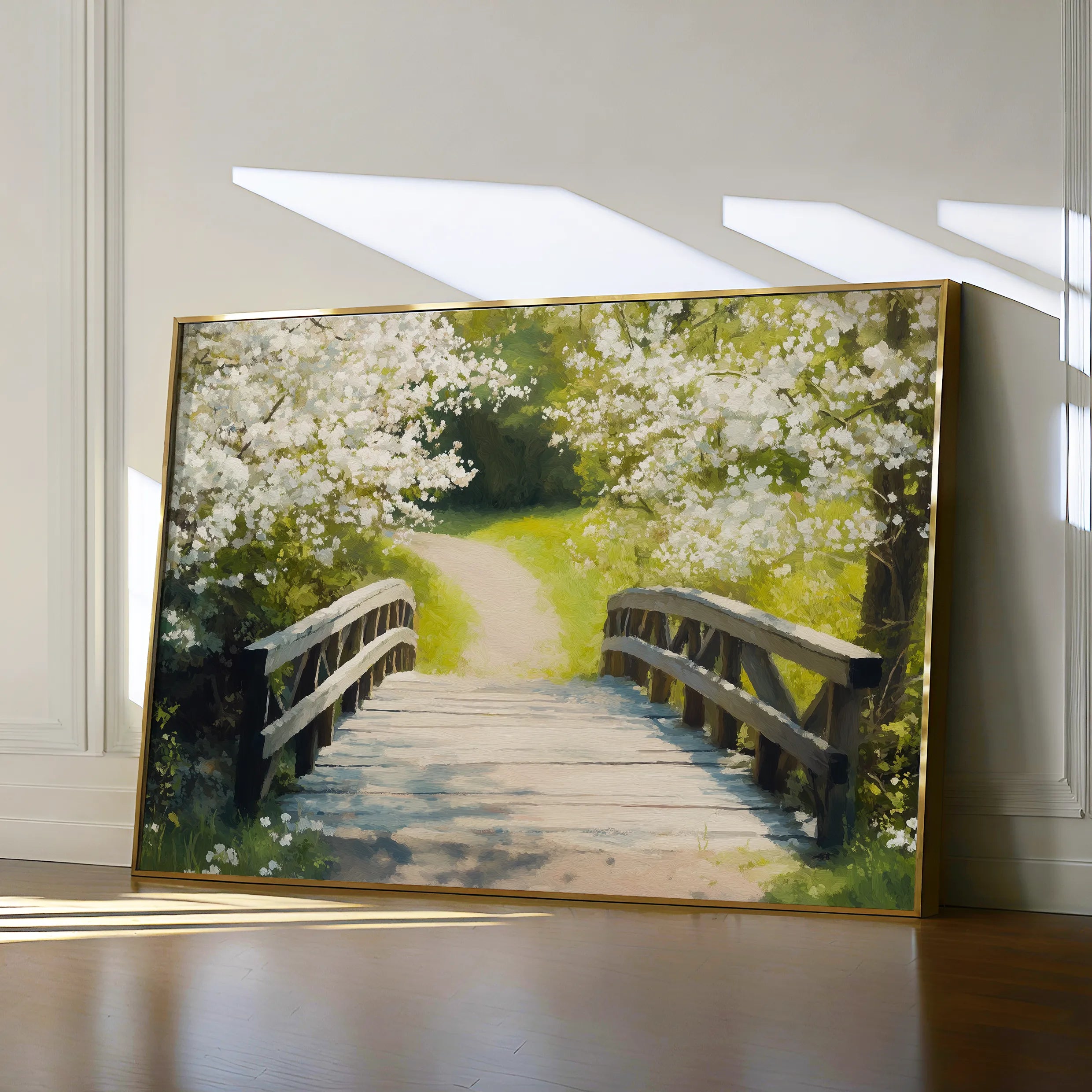 Landscape 204 Canvas Art 60 x 40 cm / Black